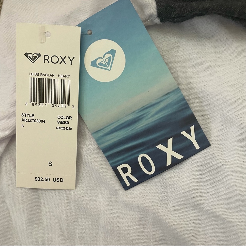 Wave Chasers Heart Breakers Roxy Raglan Shirt - Picture 4 of 7